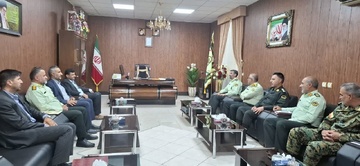 افزایش تعامل و همکاری در دیدار مدیرکل زندان‌ها با فرماندهی انتظامی کهگیلویه وبویراحمد