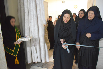 برگزاری آئین رونمایی از یادمان شهید مفقودالاثر ابراهیم هادی در ندامتگاه فردیس
