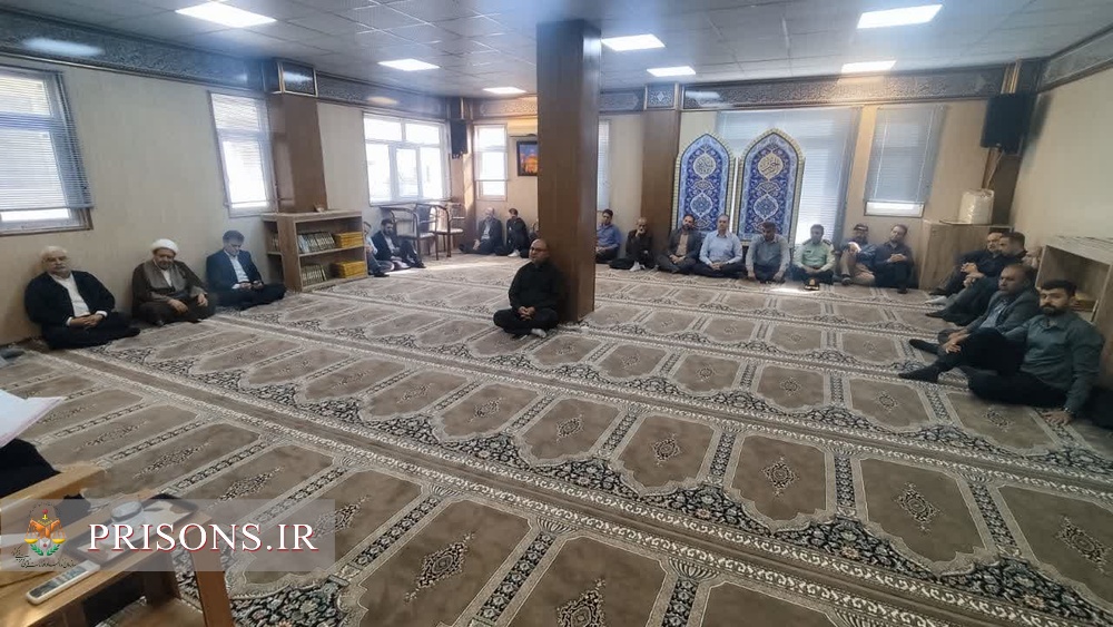 برگزاری مراسم سالروز فتح خرمشهر با سخنرانی مدیرکل اوقاف استان سمنان در زندان‌های استان