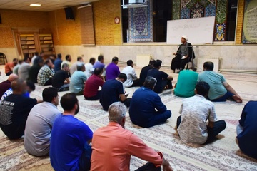 برگزاری مراسم عزاداری شهادت امام محمد تقی جواد (ع) در ندامتگاه فردیس