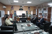 دیدار مدیرکل زندان‌های کردستان با فرمانده انتظامی استان به‌منظور ارتقاء همکاری‌های دوجانبه