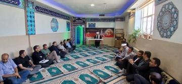 برگزاری مراسم شهادت امام محمد تقی (ع) در زندان نهاوند