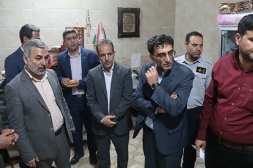بازدید رئیس حفاظت اطلاعات بنیاد تعاون زندان‌ها از زندان همدان