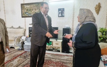  اهدا یک سری جهیزیه کامل به فرزند زندانی نیازمند در آستانه ازدواج