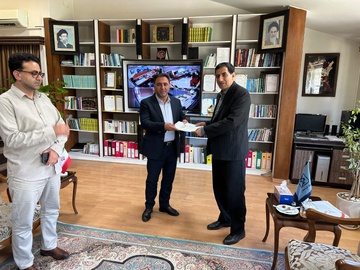 دیدار مدیرکل زندان‌های کردستان با مدیرکل صدا و سیمای استان
