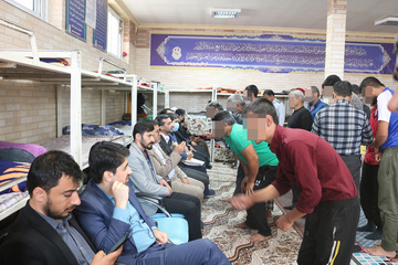 حضور میدانی قضات دادسرای عمومی و انقلاب در میز خدمت قضایی زندان بجنورد
