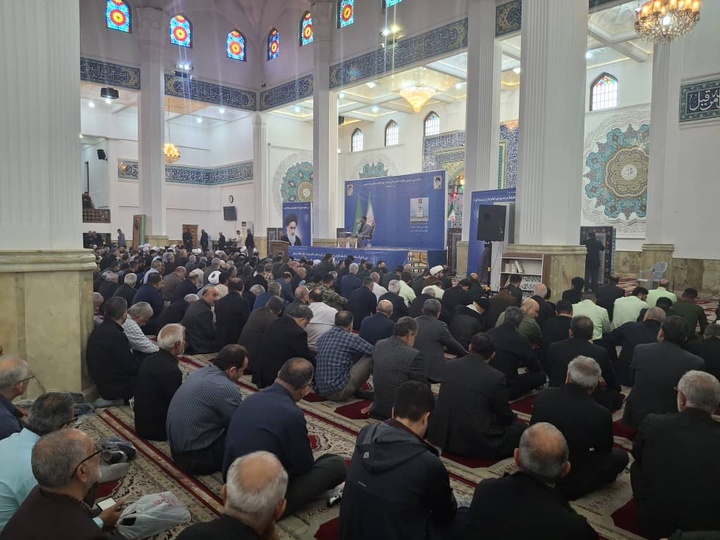 همراهی کارکنان، سربازان و مددجویان در آیین ارتحال معمار کبیر انقلاب اسلامی 