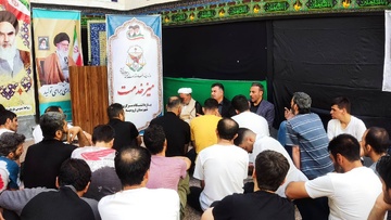 مراسم عرفه زندانیان ندامتگاه مرکزی ارومیه