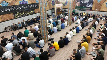 مراسم عرفه زندانیان ندامتگاه مرکزی ارومیه