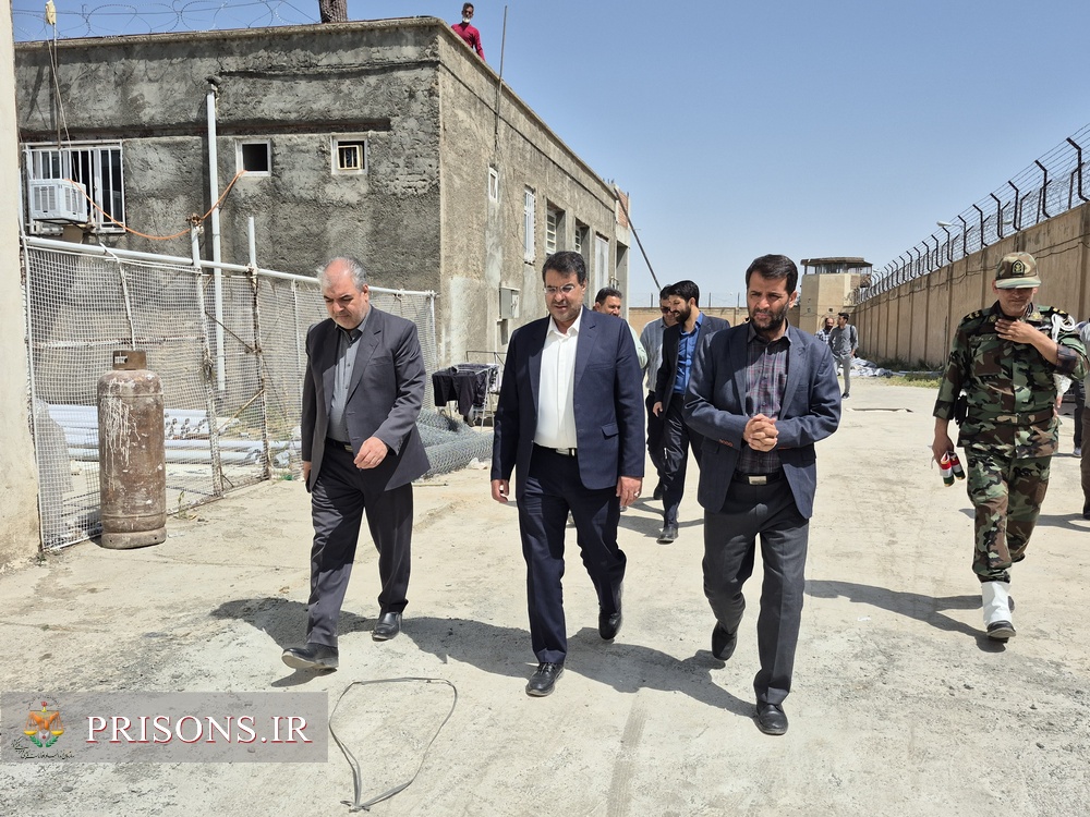بازدید از زندان نقده - علی استادی معاون انتظامی امنیتی زندان های کشو ر