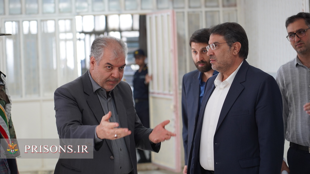 بازدید از زندان نقده - علی استادی معاون انتظامی امنیتی زندان های کشو ر