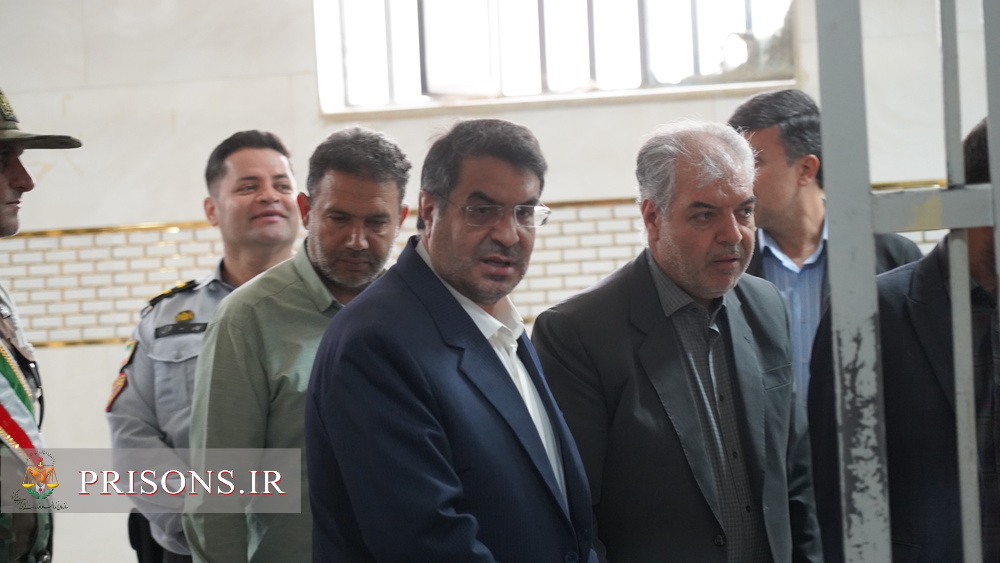 بازدید از زندان نقده - علی استادی معاون انتظامی امنیتی زندان های کشو ر