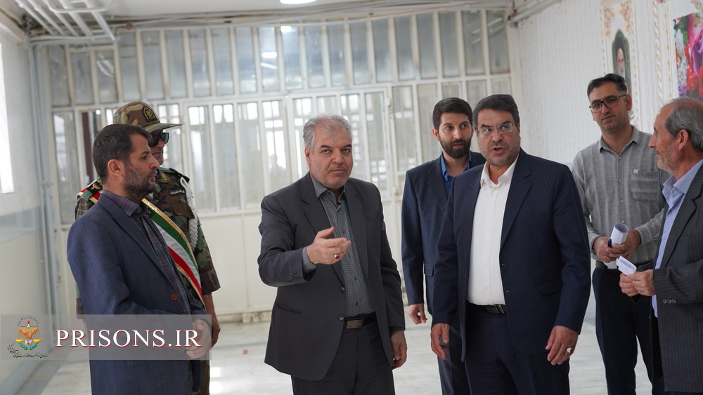 بازدید از زندان نقده - علی استادی معاون انتظامی امنیتی زندان های کشو ر