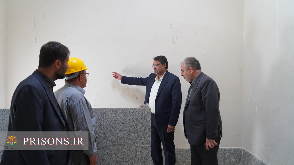 بازدید از زندان نقده - علی استادی معاون انتظامی امنیتی زندان های کشو ر