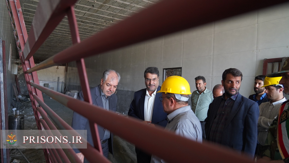 بازدید از زندان نقده - علی استادی معاون انتظامی امنیتی زندان های کشو ر