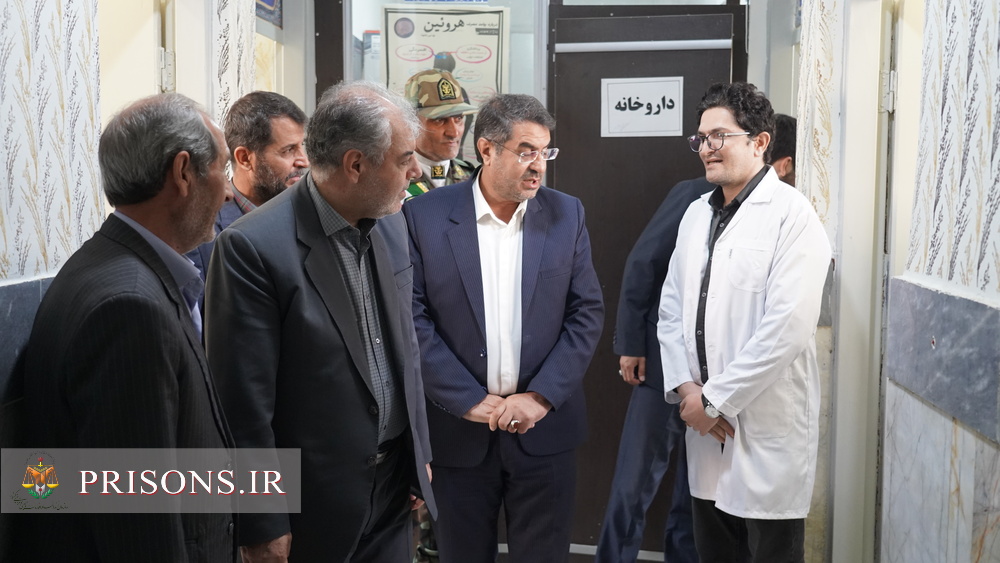 بازدید از زندان نقده - علی استادی معاون انتظامی امنیتی زندان های کشو ر