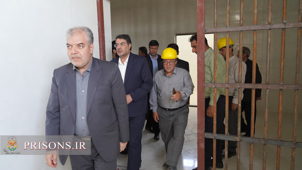 بازدید از زندان نقده - علی استادی معاون انتظامی امنیتی زندان های کشو ر