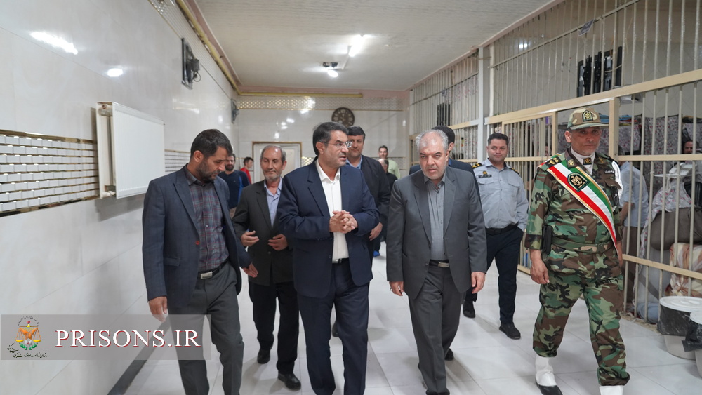 بازدید از زندان نقده - علی استادی معاون انتظامی امنیتی زندان های کشو ر