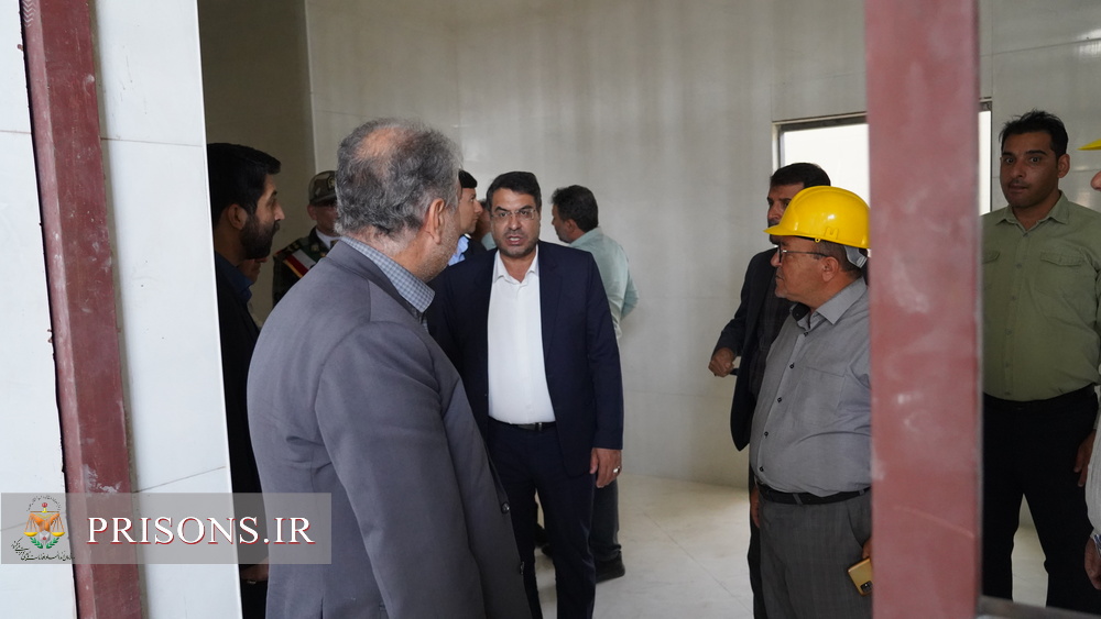 بازدید از زندان نقده - علی استادی معاون انتظامی امنیتی زندان های کشو ر