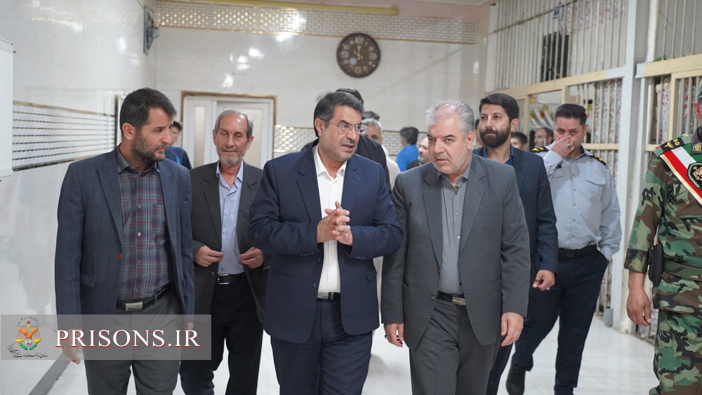 بازدید از زندان نقده - علی استادی معاون انتظامی امنیتی زندان های کشو ر