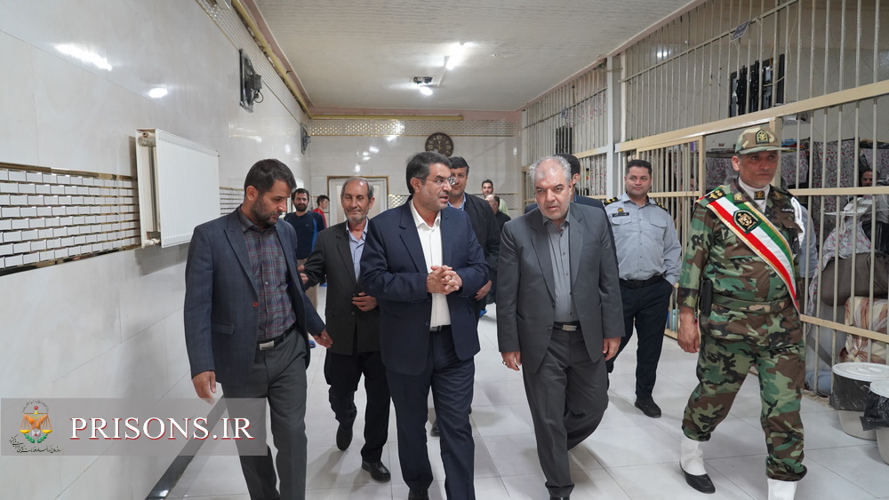 بازدید از زندان نقده - علی استادی معاون انتظامی امنیتی زندان های کشو ر