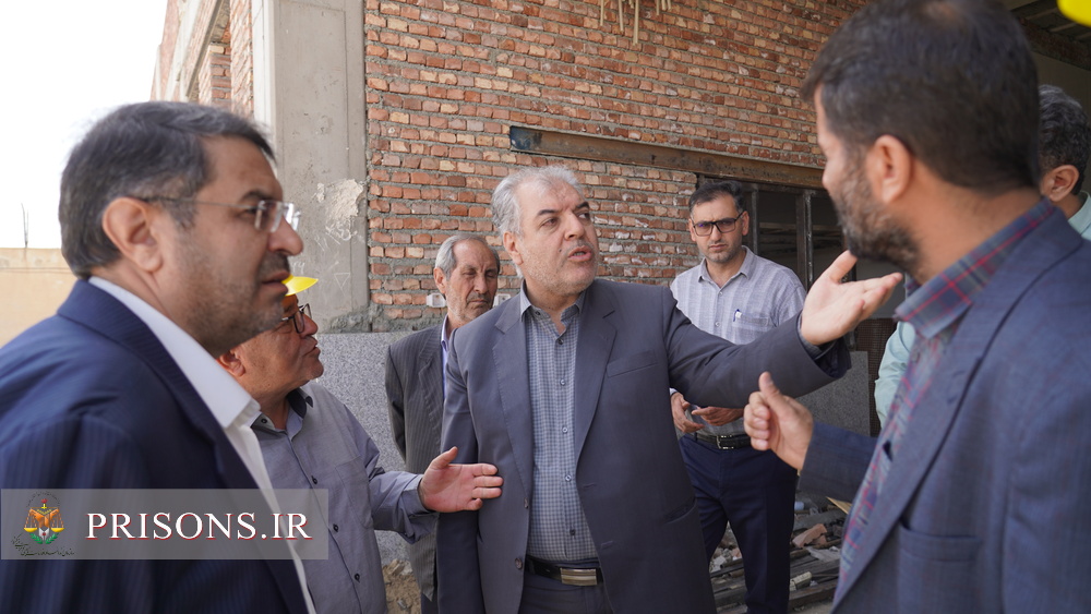 بازدید از زندان نقده - علی استادی معاون انتظامی امنیتی زندان های کشو ر