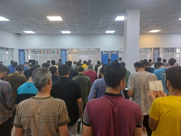 نماز عید بندگی در زندان‌های کهگیلویه وبویراحمد