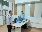 بازدید شبانه رئیس‌ زندان نهاوند از زندان نهاوند
