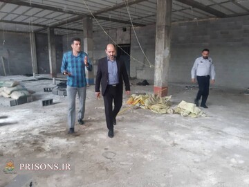 پیشرفت پروژه ساخت زندان جدید رودسر با رویکرد اصلاح‌محور مورد بازدید قرار گرفت