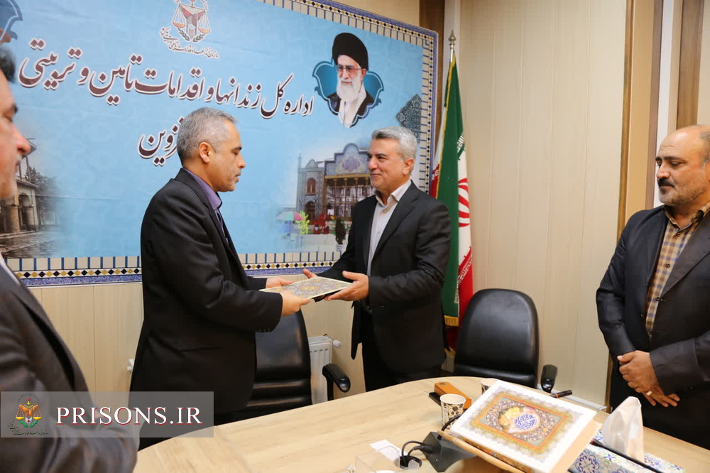 معاون جدید سلامت، اصلاح و تربیت زندانهای استان قزوین منصوب شد معاون جدید سلامت، اصلاح و تربیت زندانهای استان قزوین منصوب شد