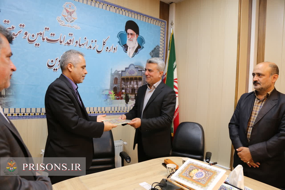 معاون جدید سلامت، اصلاح و تربیت زندان‌های استان قزوین منصوب شد