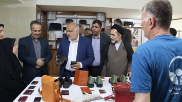نمایشگاه صنایع‌دستی زندانیان استان گلستان افتتاح شد
