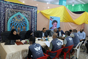 برپایی میز خدمت قضایی دادستان و قضات شهرستان گناوه در زندان دشتستان