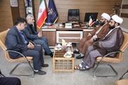 دیدار مدیرکل زندان‌های استان با امام جمعه شهرستان فامنین