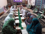 برگزاری مراسم ختم قرآن کریم به یاد شهدای گرانقدر در جنگ با رژیم منحوس صهیونیستی