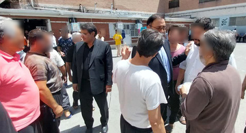 بازید معاون انتظامی وامنیتی سازمان زندانهای کشور از زندان تبریز