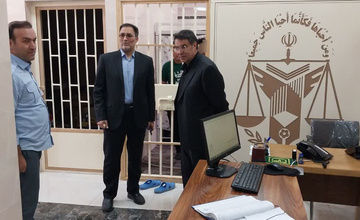 بازید معاون انتظامی وامنیتی سازمان زندانهای کشور از زندان تبریز