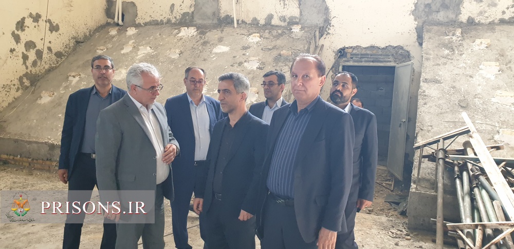 بازدید نمایندگان مجلس شورای اسلامی از زندان‌های مرکز زنجان