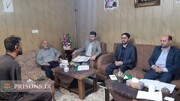بازدید مسئولان قضایی آستارا از زندان و اعطای ارفاقات قانونی به مددجویان